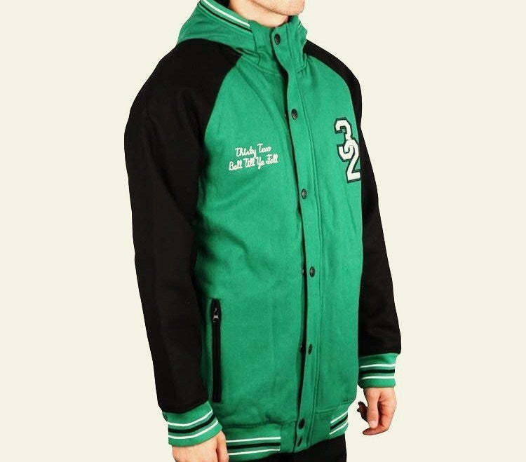 Men's Soft Shell Winter Jacket - Green, Size Small, Waterproof & Breathable