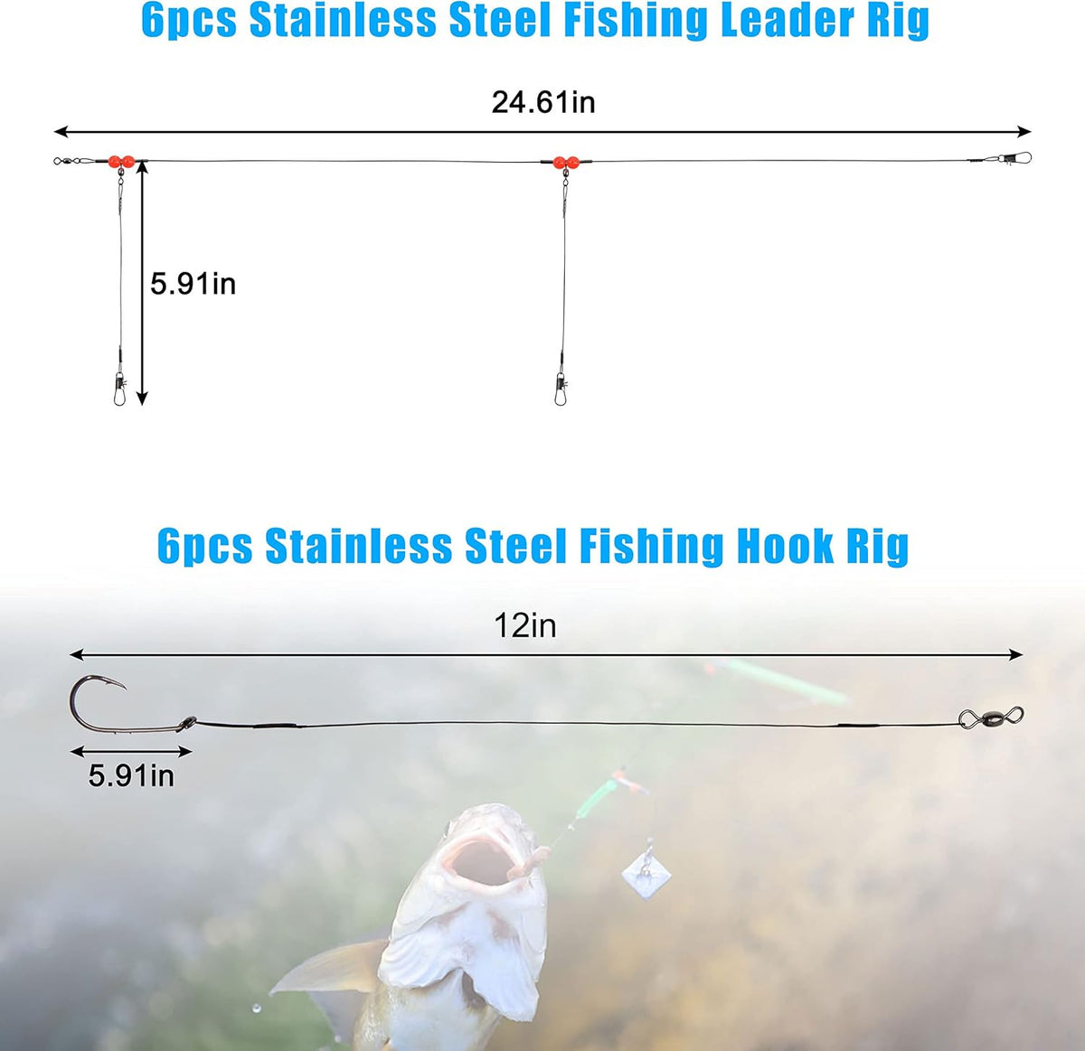 Saltwater Surf Fishing Tackle Kit 158pcs with Lures Hooks & Weights