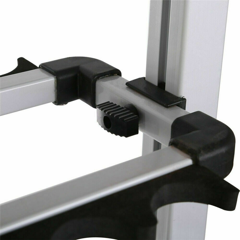 Portable Aluminum Fishing Rod Holder Rack Stand for 24 Poles
