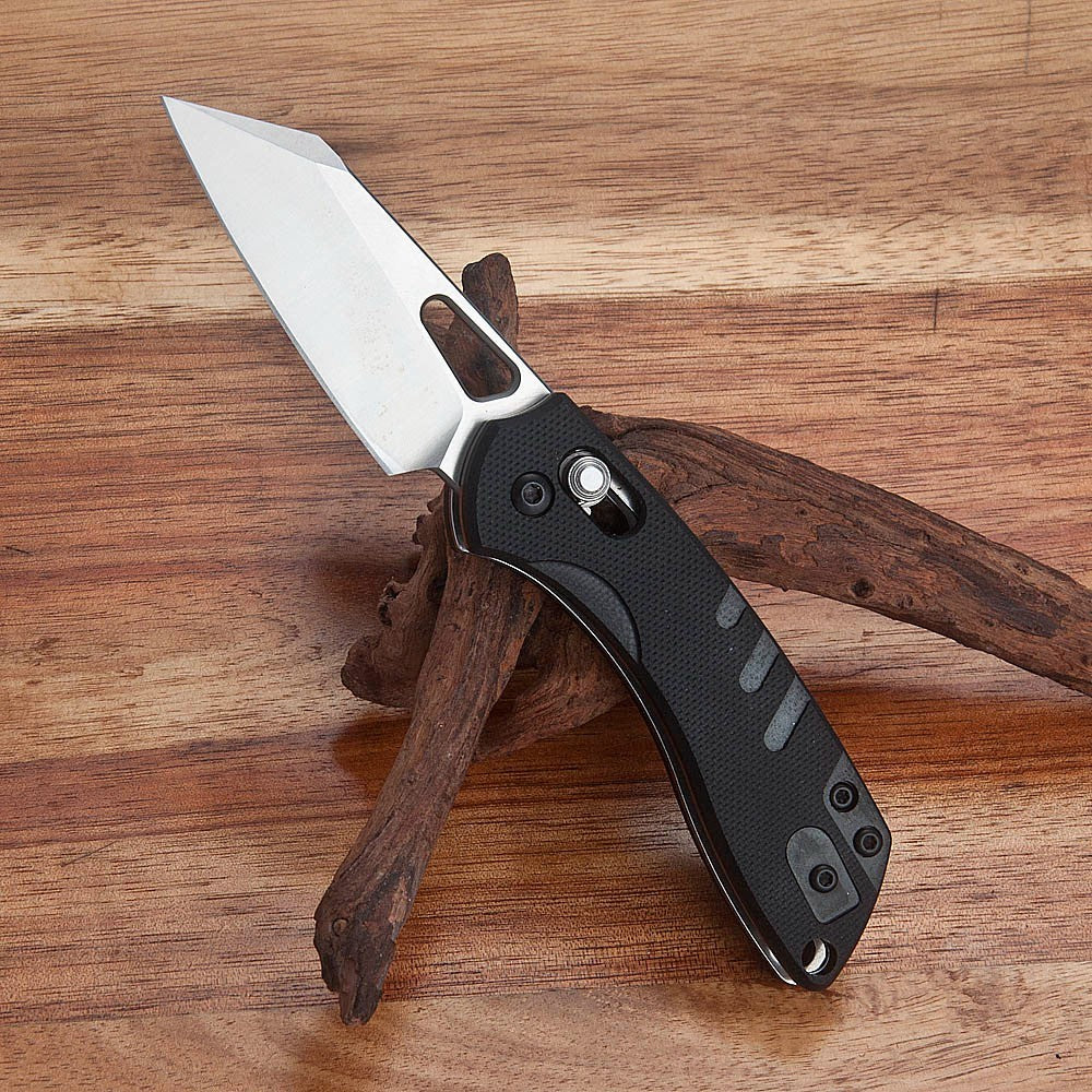 Pocket Folding Knife with D2 Steel Blade and G10 Handle - EDC Outdoor Tool