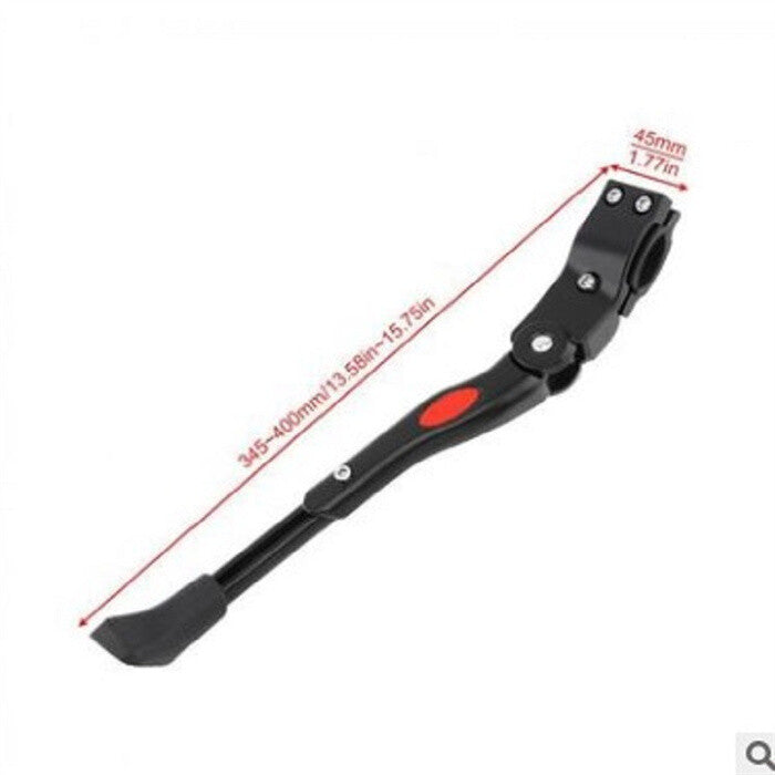 Adjustable Aluminum Bicycle Kickstand for 22-29 Inch Mountain & Road Bikes