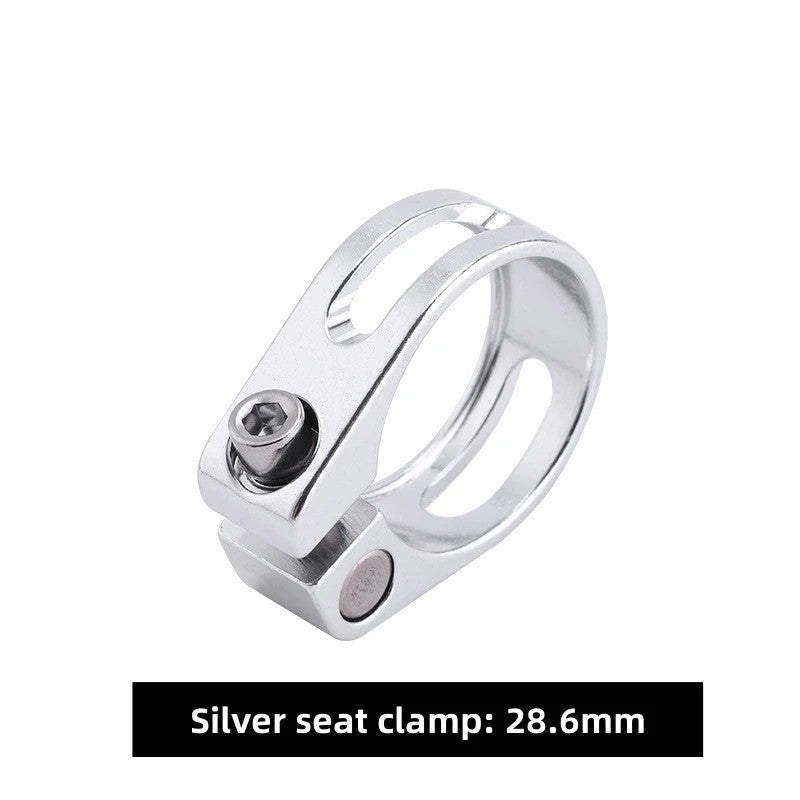 Aluminum Alloy Bicycle Seat Post Clamp MTB Road Bike 28.6/31.8/34.9mm