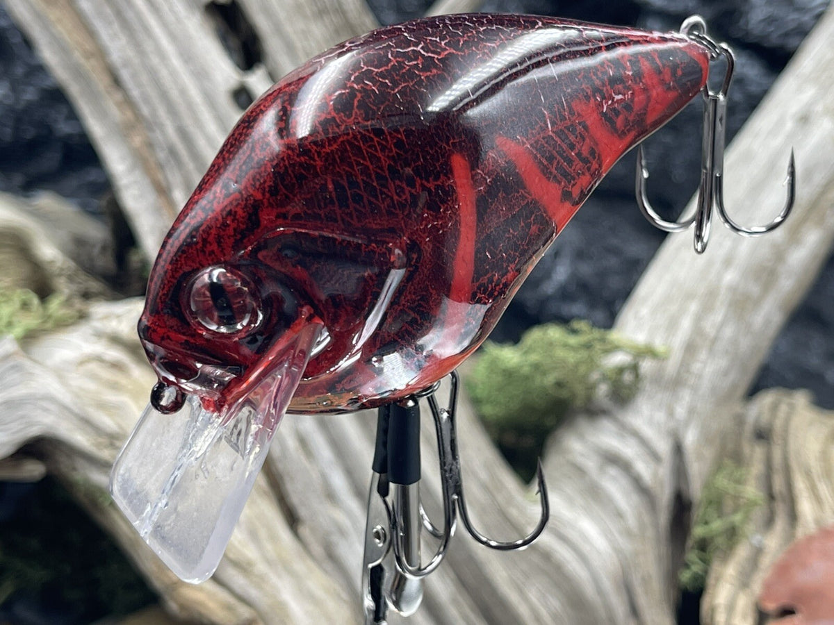 Mega 2.0 S-Crank Style Crankbait - Lord Vader Crawdad Fishing Lure