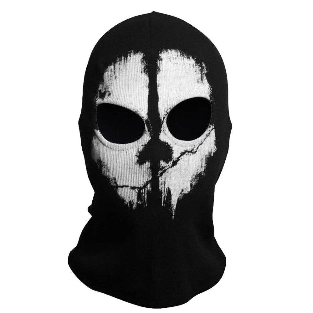 Halloween Skeleton Ghost Skull Face Mask Unisex Balaclava for Outdoor & Cosplay