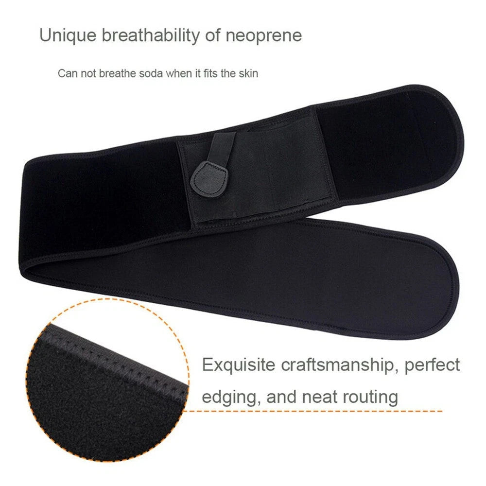 Concealed Carry Belly Band Holster for Pistols & Revolvers - Black