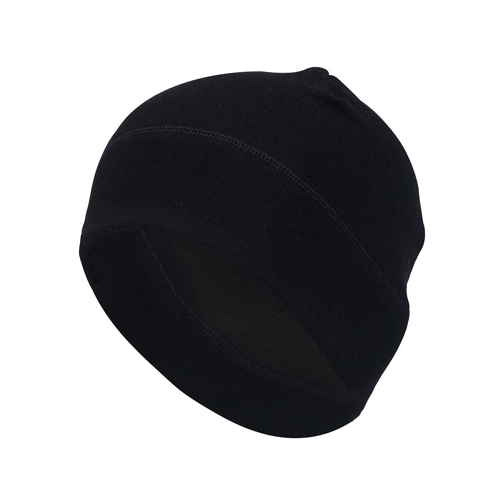 Men's Windproof Thermal Fleece Beanie Hat - Winter Skull Cap for Sports & Outdoor Activities