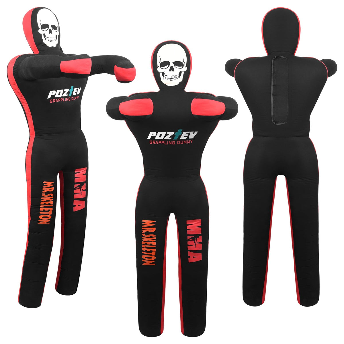 6ft Unfilled Martial Arts Grappling Dummy for MMA, Jiu Jitsu, Wrestling, Karate, Boxing