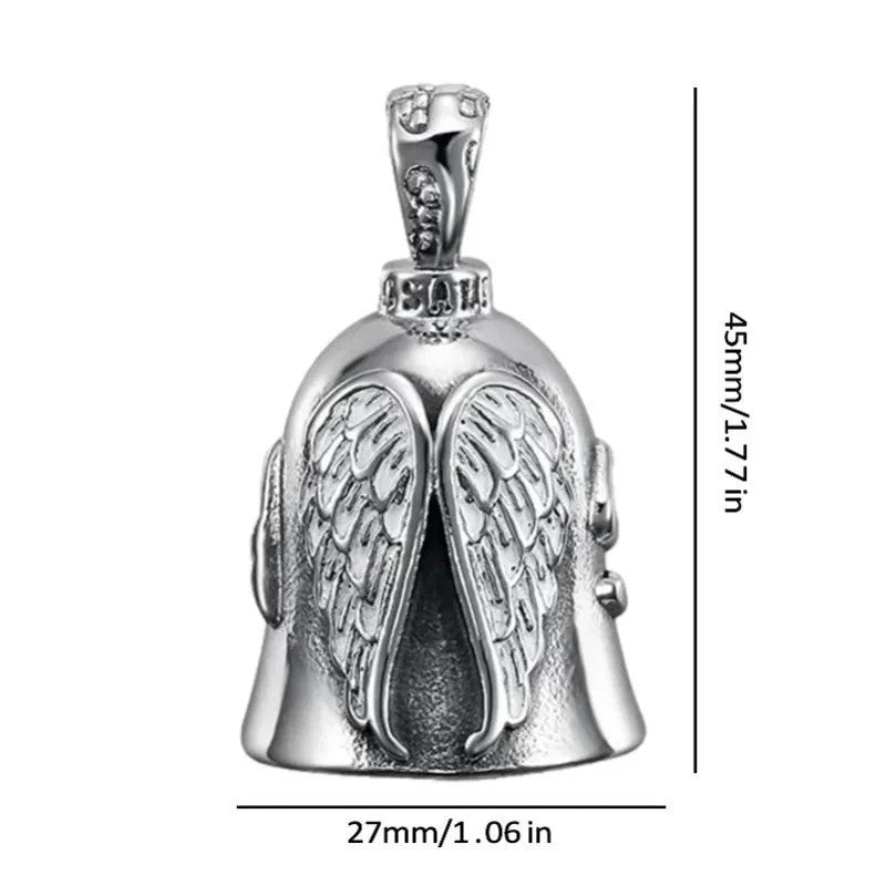 Angel Guardian Motorcycle Bell - Bicycle & Bike Safety Horn with Angel Design