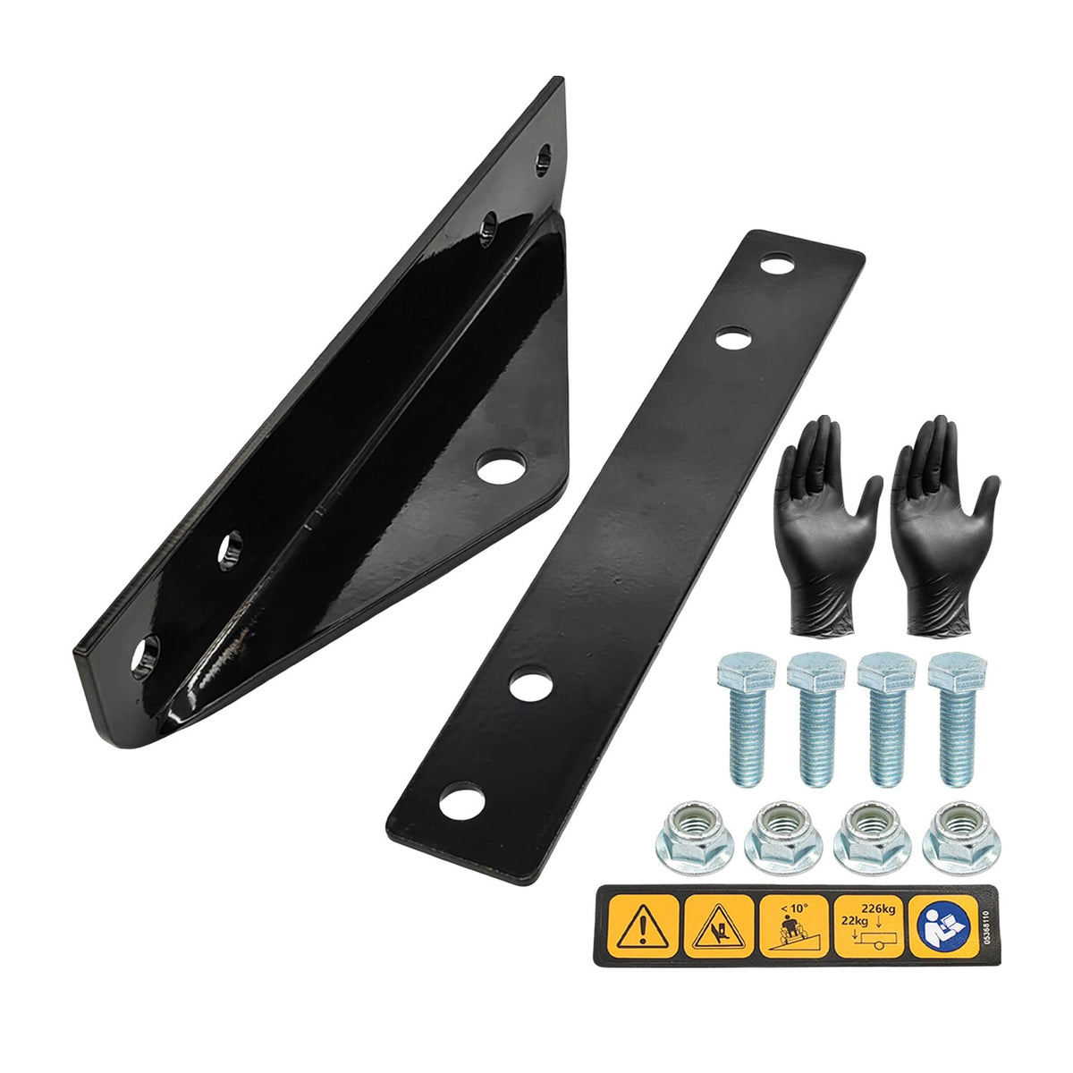 Heavy-Duty Trailer Hitch Kit for Lawn Tractors and Utility Vehicles