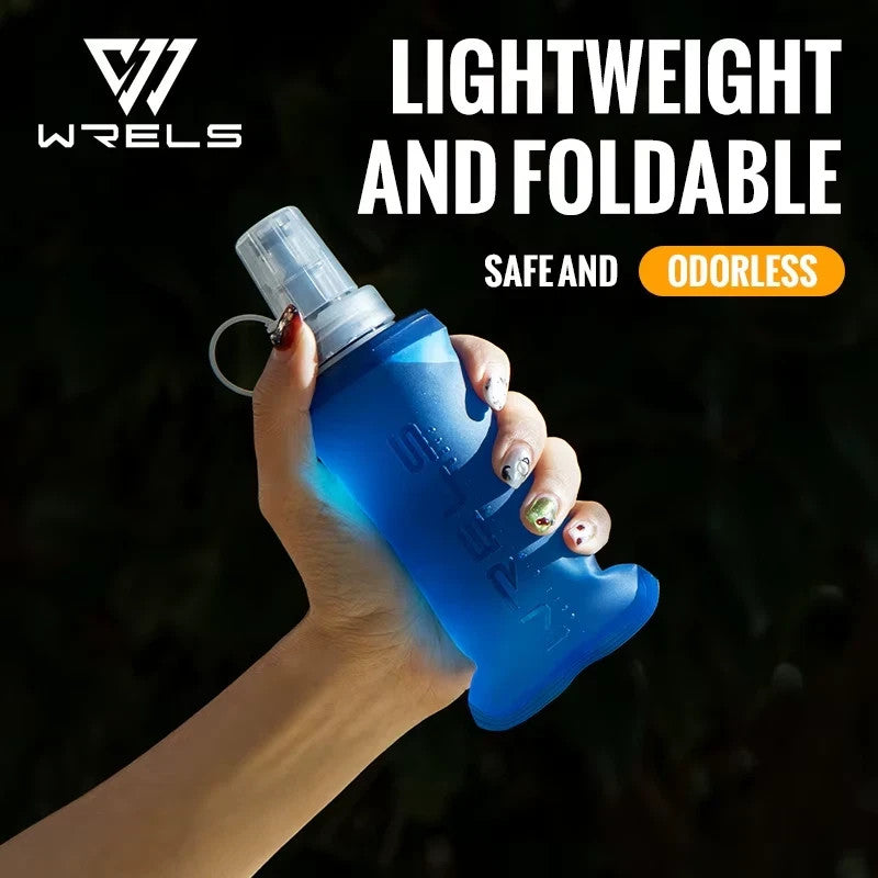Collapsible Water Bottle 150ml-500ml BPA Free Outdoor Hydration Flask