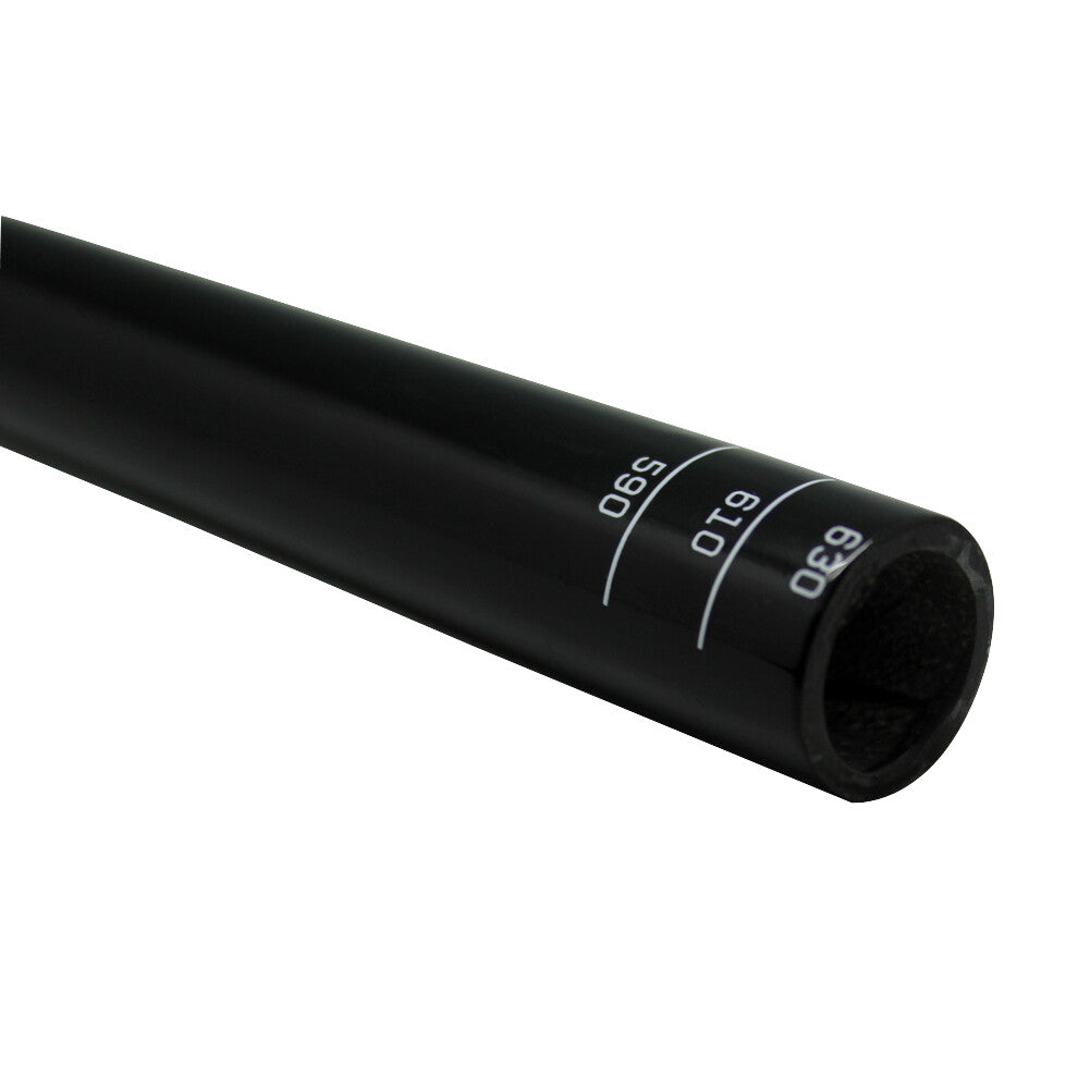 Carbon Fiber MTB Bike Flat Bar Handlebar 31.8mm 630mm UD Finish Lightweight