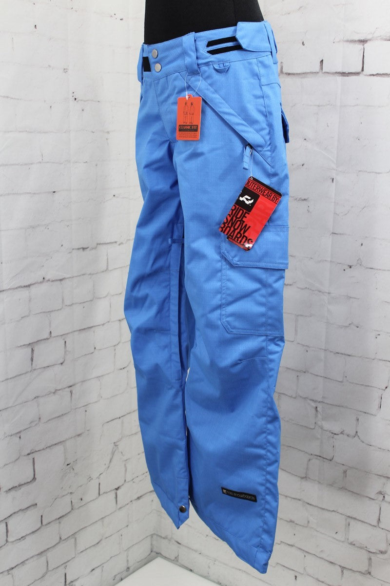 Women's Insulated Snowboard Pants with Waterproof Breathable Fabric - Periwinkle XS