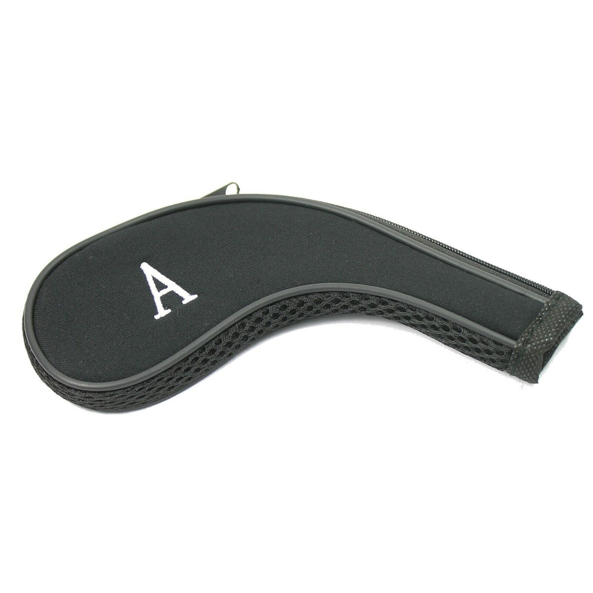 10-Piece Golf Head Iron Cover Set with Zippered Neoprene Protectors