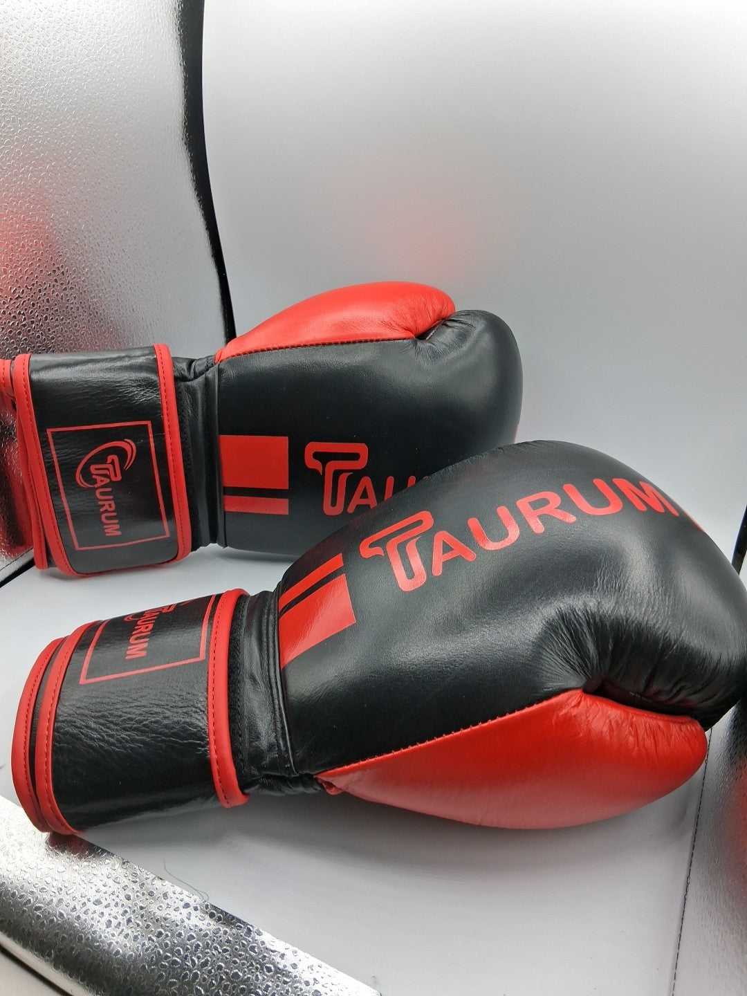 16oz Boxing MMA Gloves Red Black Heavy Bag Training Punch Gloves