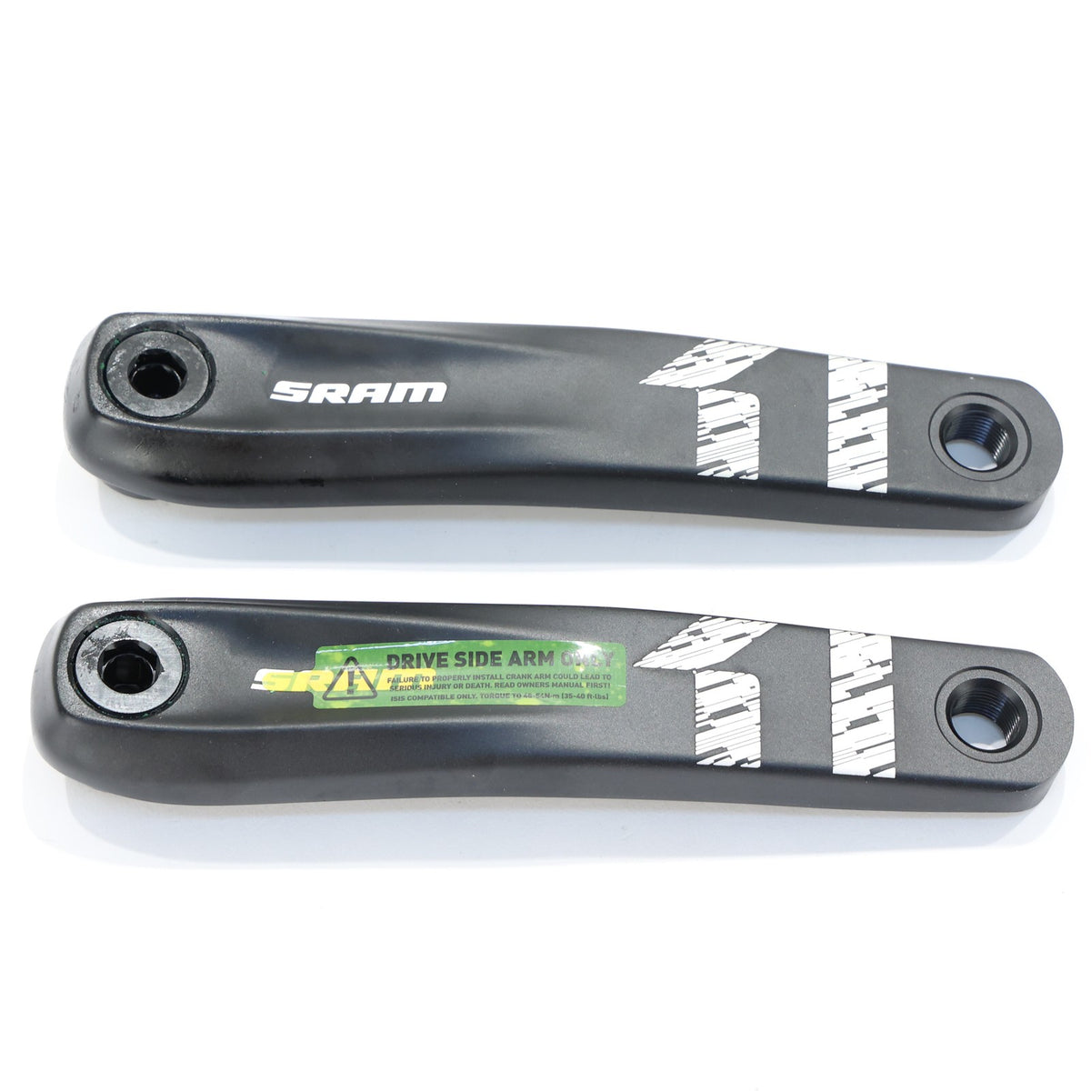 SRAM X1 E-MTB Crank Arm Set 165mm Aluminum for Bosch Brose Yamaha ISIS