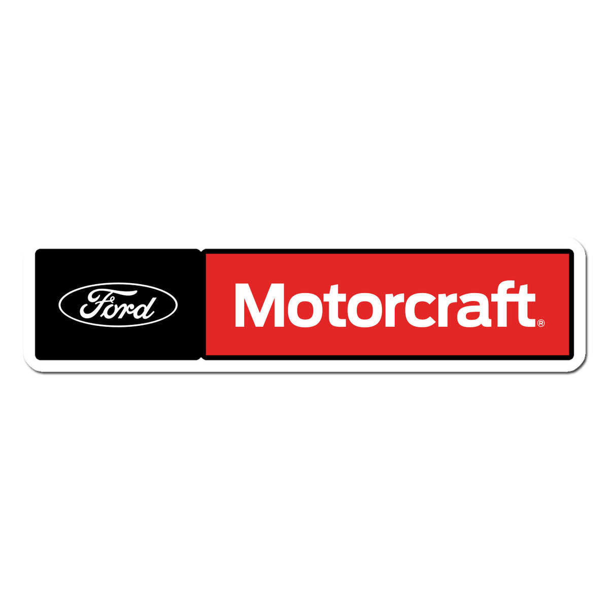 Motorcraft Vinyl Decal Sticker - Weather-Resistant 3-Inch Custom Auto Decor