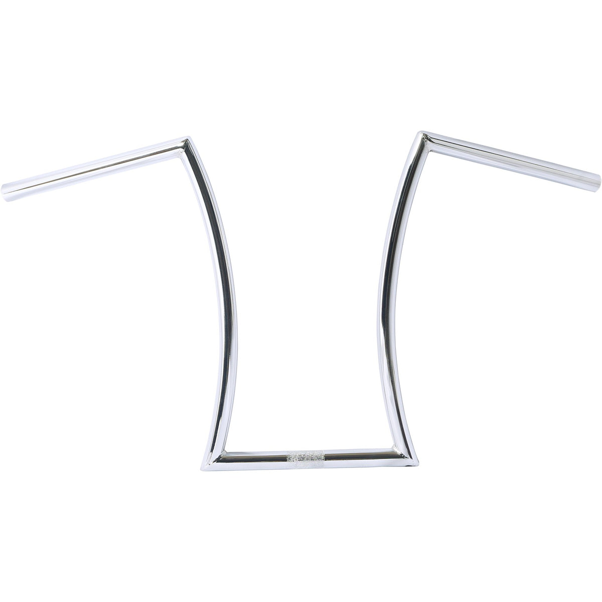 15-Inch High Rise Handlebar for Cruiser Bikes 7/8" Clamp Chrome Steel