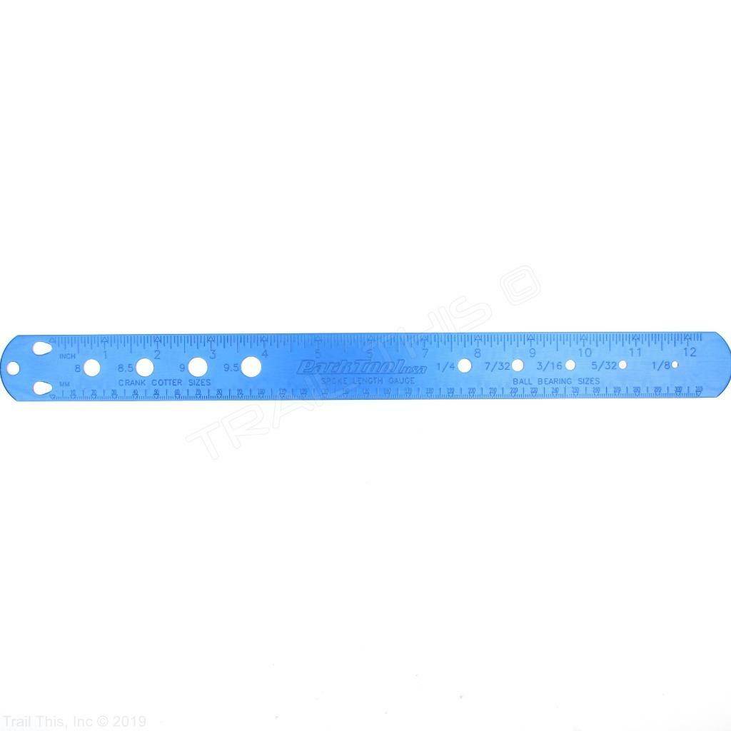 Bicycle Spoke Ruler & Bearing Gauge for MTB & Road Bikes – Metric & Fractional
