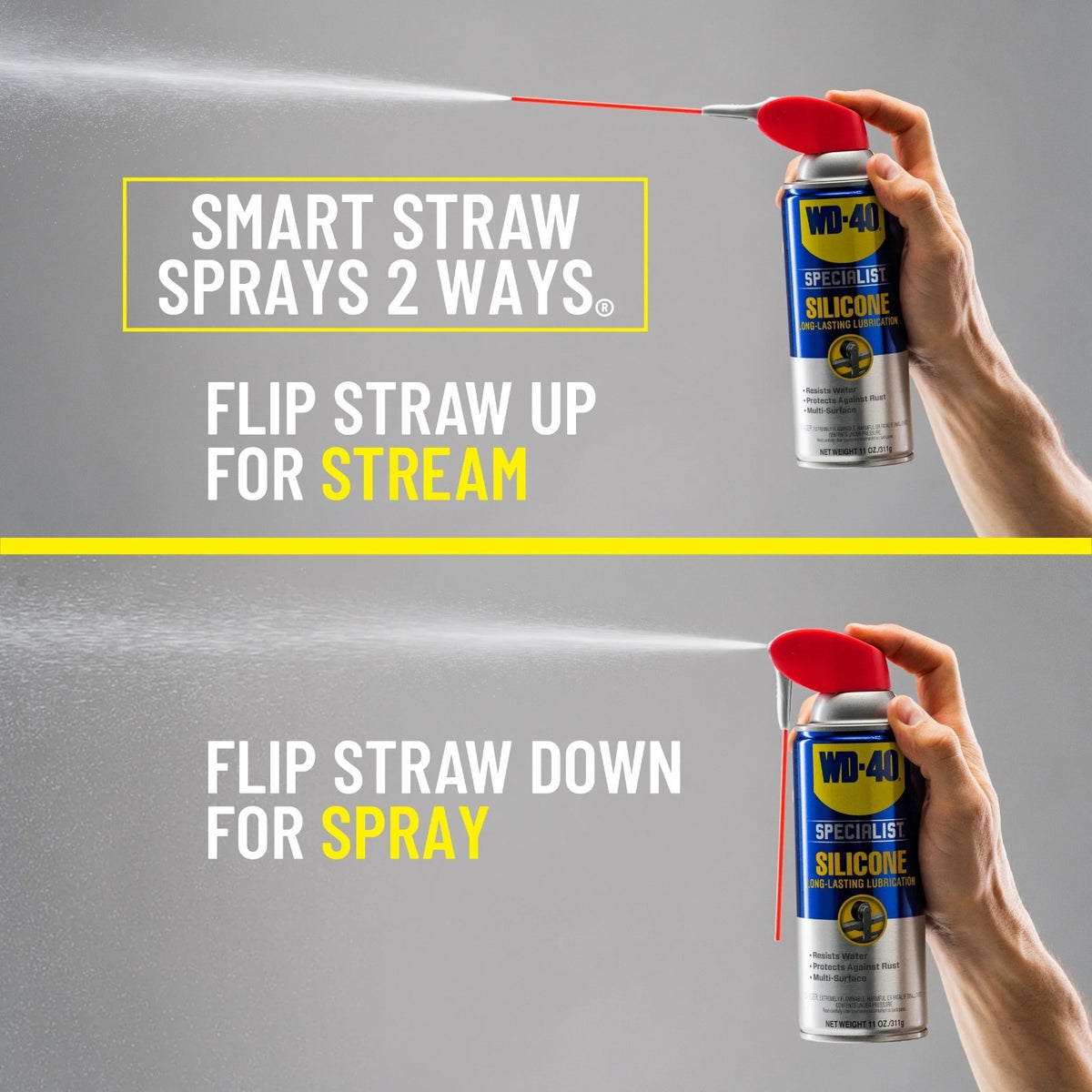 Silicone Lubricant Spray - Quick Drying, General Purpose 11oz Aerosol