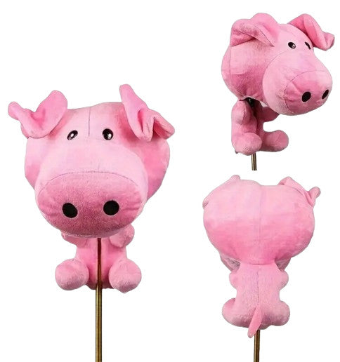 Golf Club Head Cover Soft Animal Plush Driver Sleeve - Multiple Models