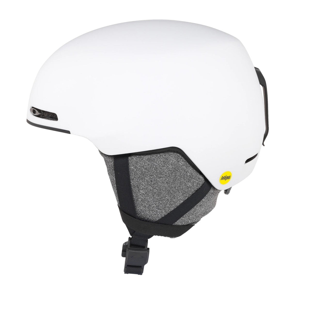 Snow Helmet with MIPS Protection and Adjustable Fit - White, Medium