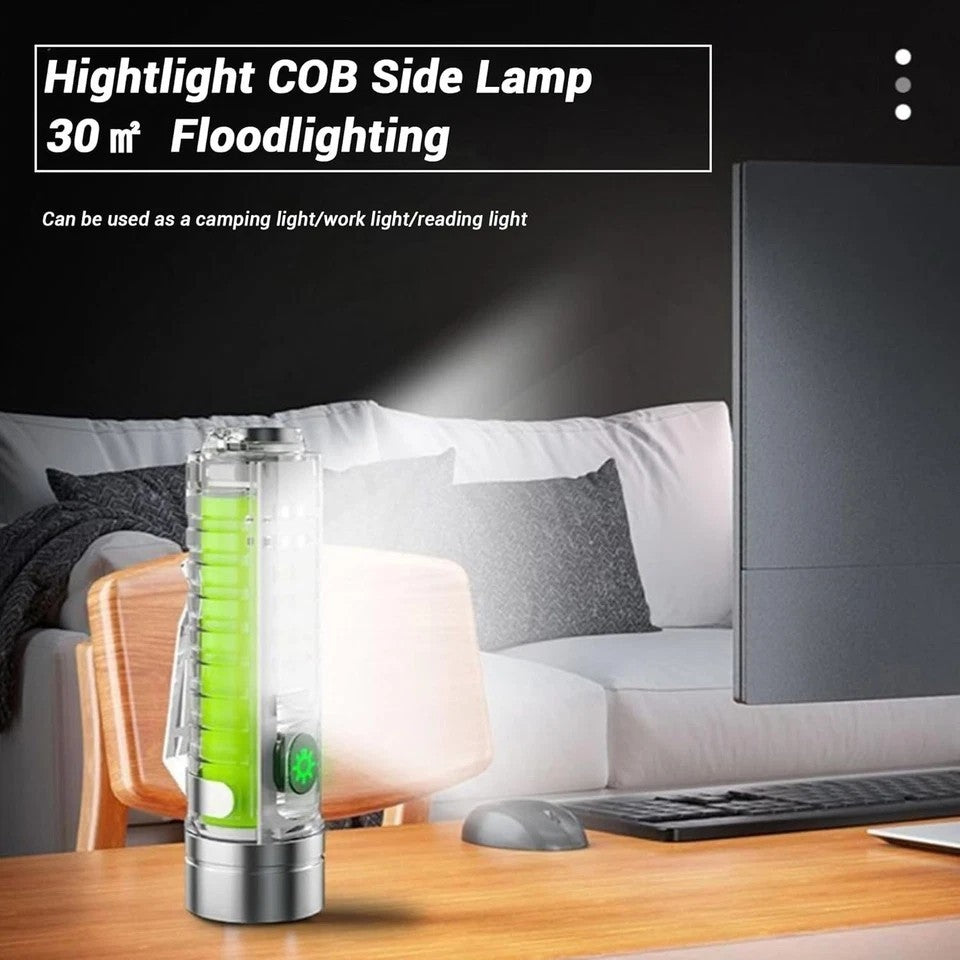 Rechargeable LED Tactical Flashlight for Camping Outdoor Hiking