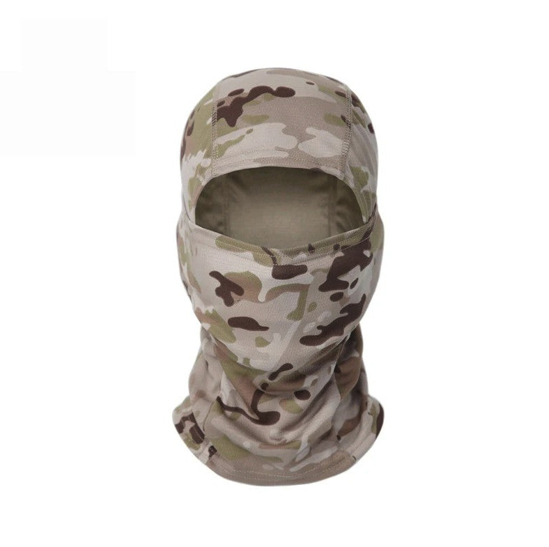 Full Face Camouflage Balaclava Mask for Outdoor Sports and Tactical Use