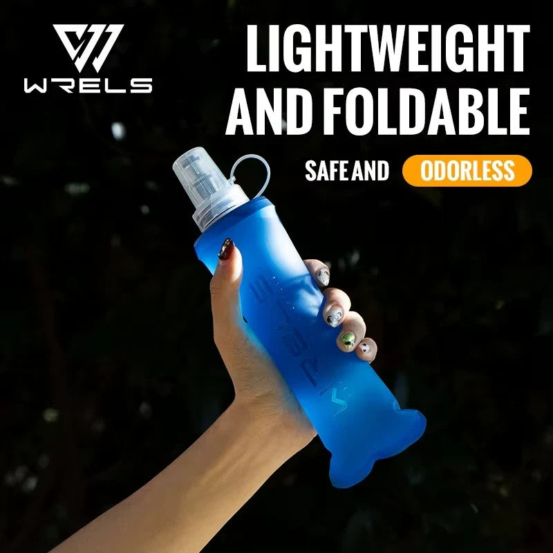 Collapsible Water Bottle 150ml-500ml BPA Free Outdoor Hydration Flask