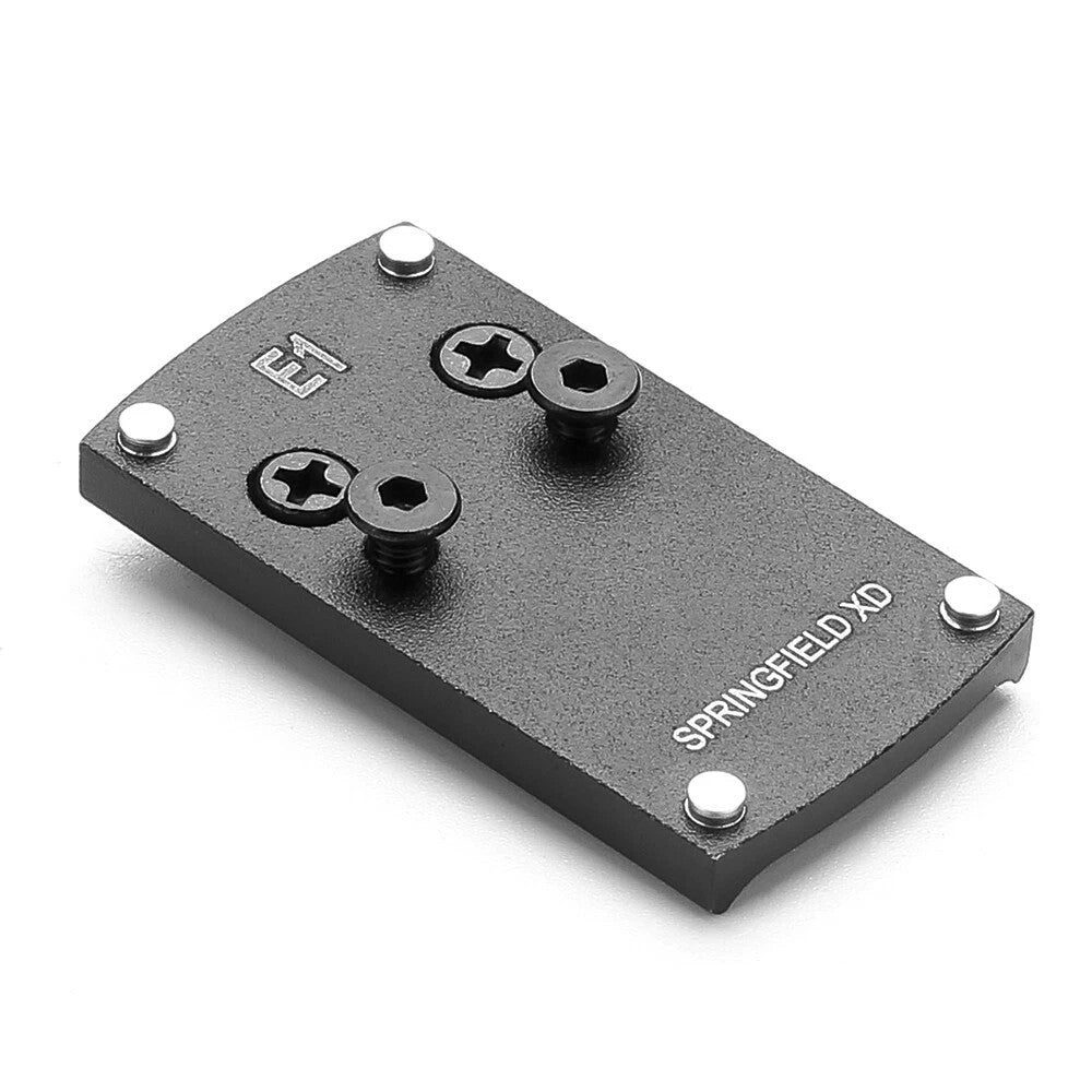 Optic Mount Plate for Springfield XD Pistols Fits Red Dot Sights