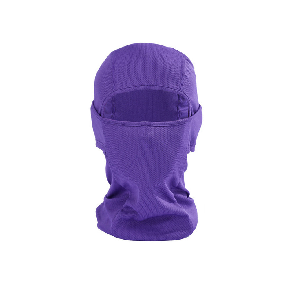 Breathable Full Face Mask for Motorcycle Riding Sun UV Protection