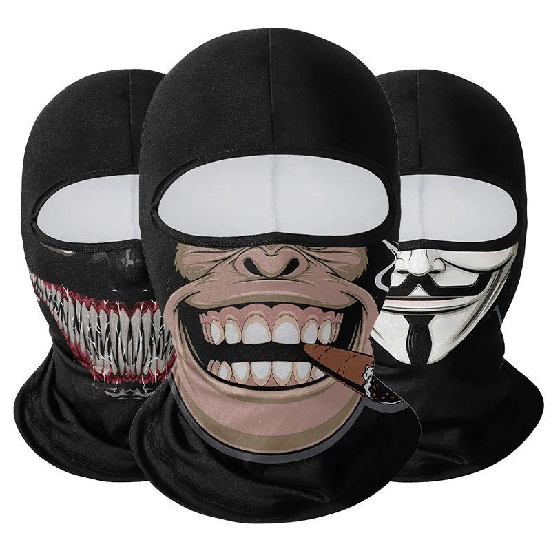 Funny Skull Face Balaclava Tactical Winter Ski Cycling Motorcycle Mask