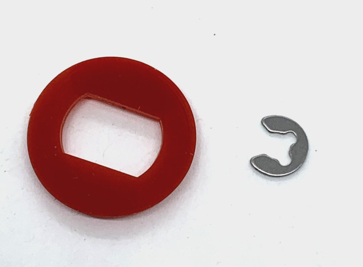 Fishing Reel Drag Nylon Washer and Clip for Newell Series Reels