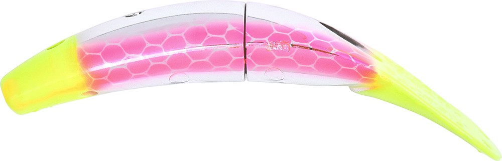 Fishing Lure 3 Inch Spinning Trolling Plug with Scent Dispersal