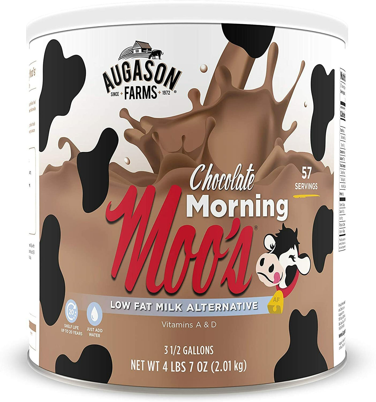 2 Pack Non-Dairy Chocolate Milk Alternative Powdered Milk 4.7 lbs