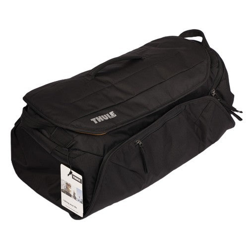 Bike Gear Duffel Bag - Cycling Travel Organizer with Helmet Compartment, Black, One Size