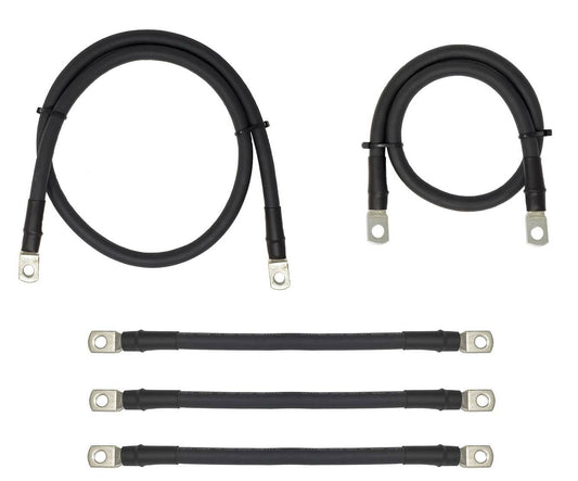 Golf Cart Battery Cables for EZGO TXT, RXV, Medalist 36V & 48V - Various Sizes