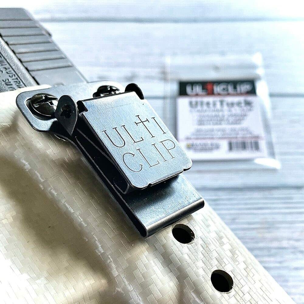Ulticlip UltiTuck Holster Clip Tuckable Beltless Adjustable IWB
