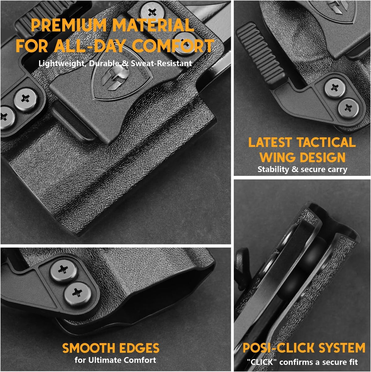IWB Kydex Holster for Sig P365 P365 XL P365 SAS P365X P365 .380 ACP - Concealed Carry