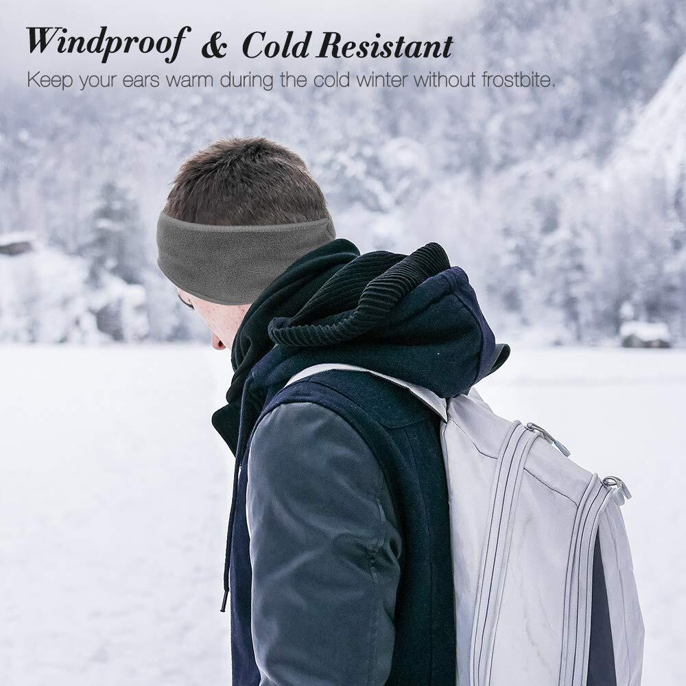 Unisex Winter Fleece Ear Warmer Headband - Sports & Outdoor