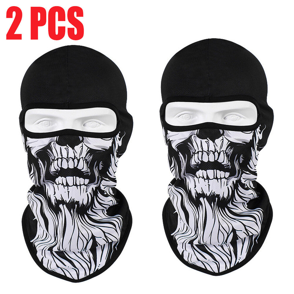 Windproof Tactical Balaclava Face Mask for Outdoor Sports - 2 Pack