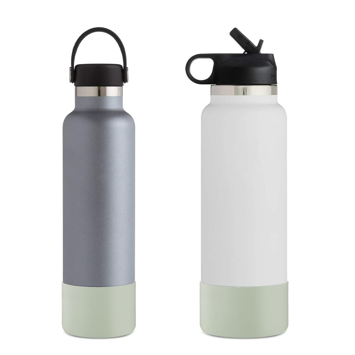 Silicone Protective Boot for 32-40oz Hydroflask Water Bottles - Agave