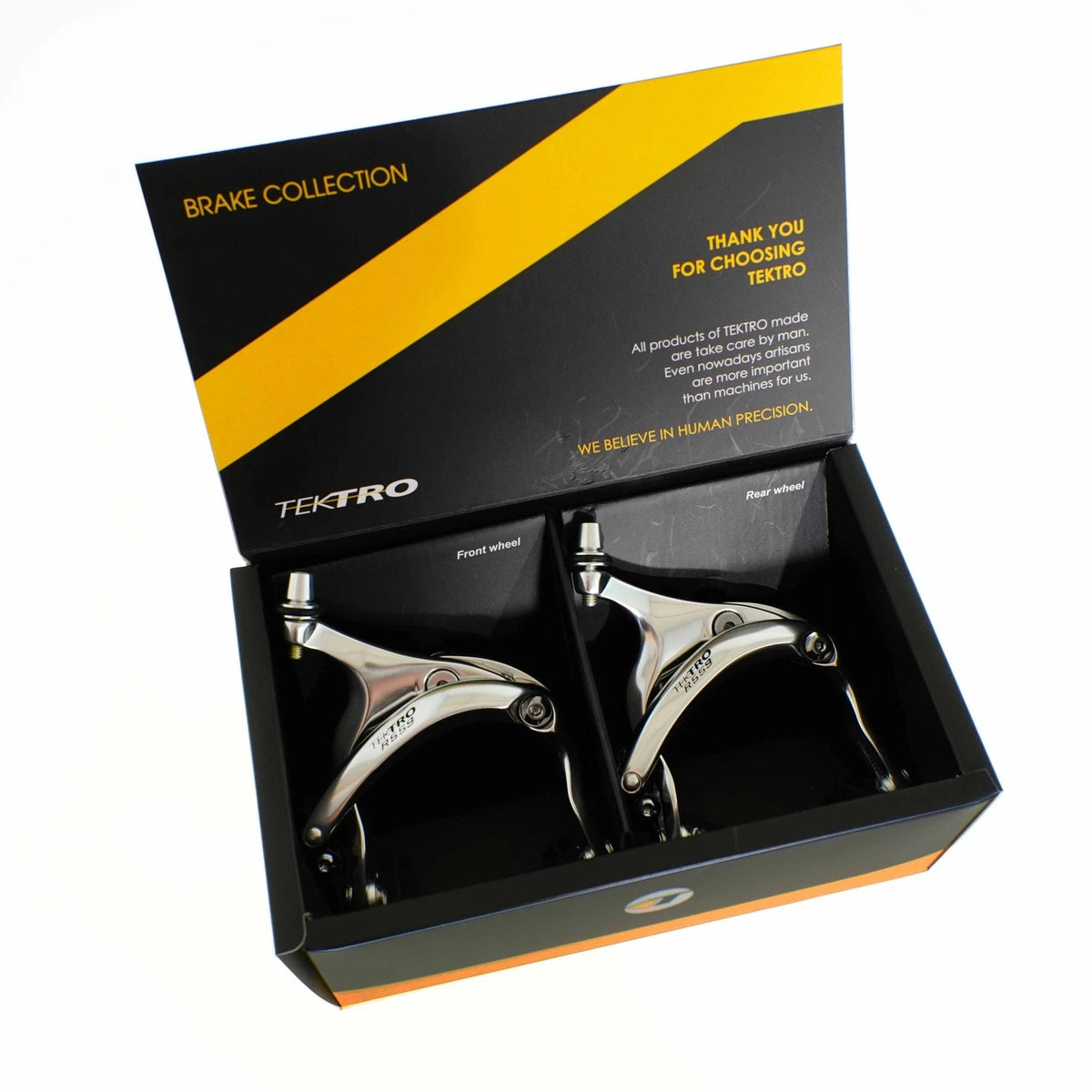 Long Reach Bicycle Brake Calipers 55-73mm Dual Pivot Alloy Front & Rear