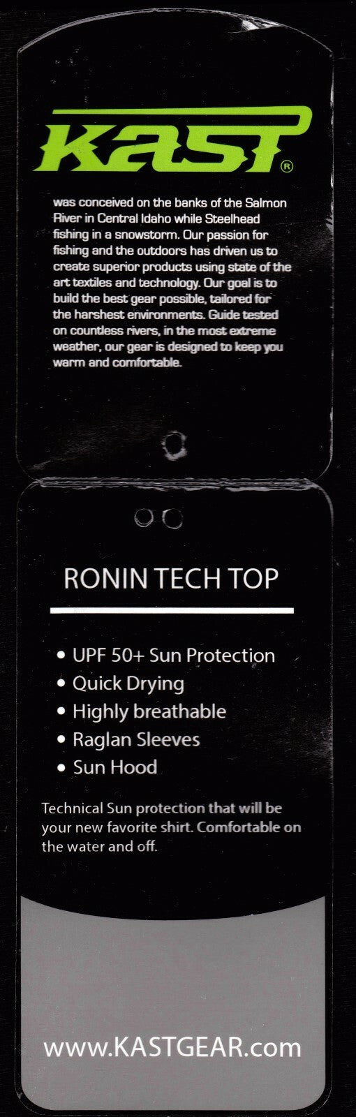 Men's Sun Protection Hooded Fishing Shirt - UPF 50+ Lightweight Long Sleeve