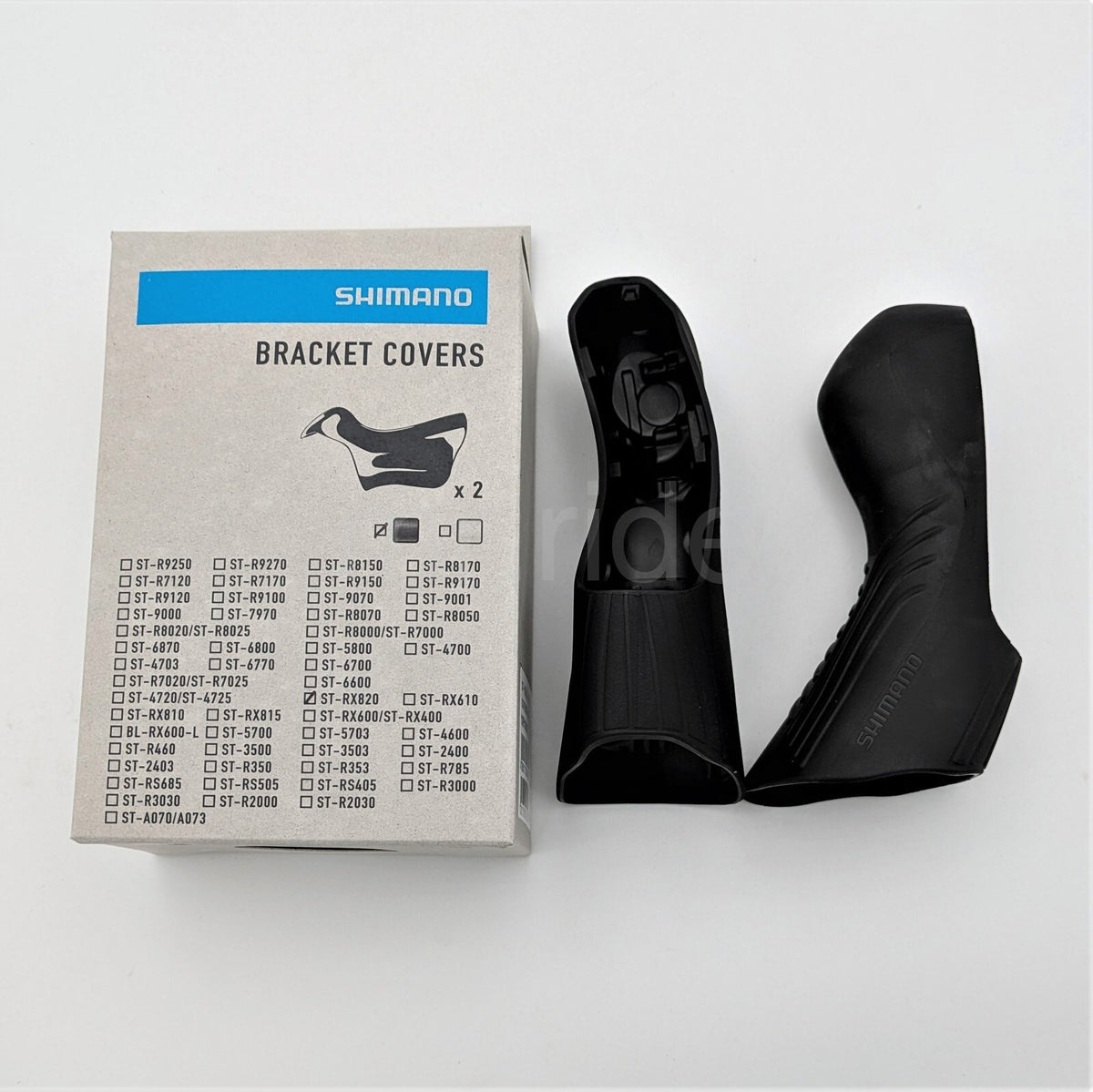 Shimano GRX ST-RX820 Brake Lever Hood Set for 2x12-Speed Cycling