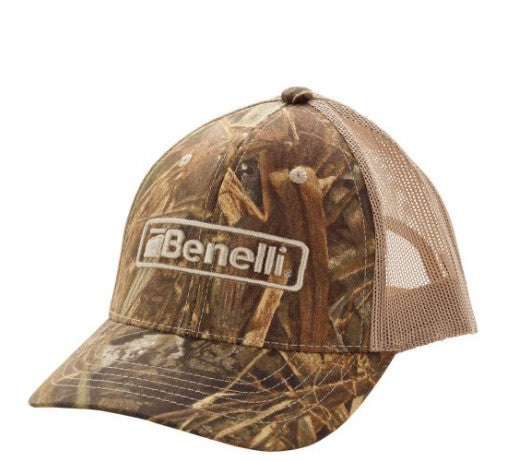 Benelli Logo Embroidered Snapback Hat Mesh Back Adjustable Cap - OSFA