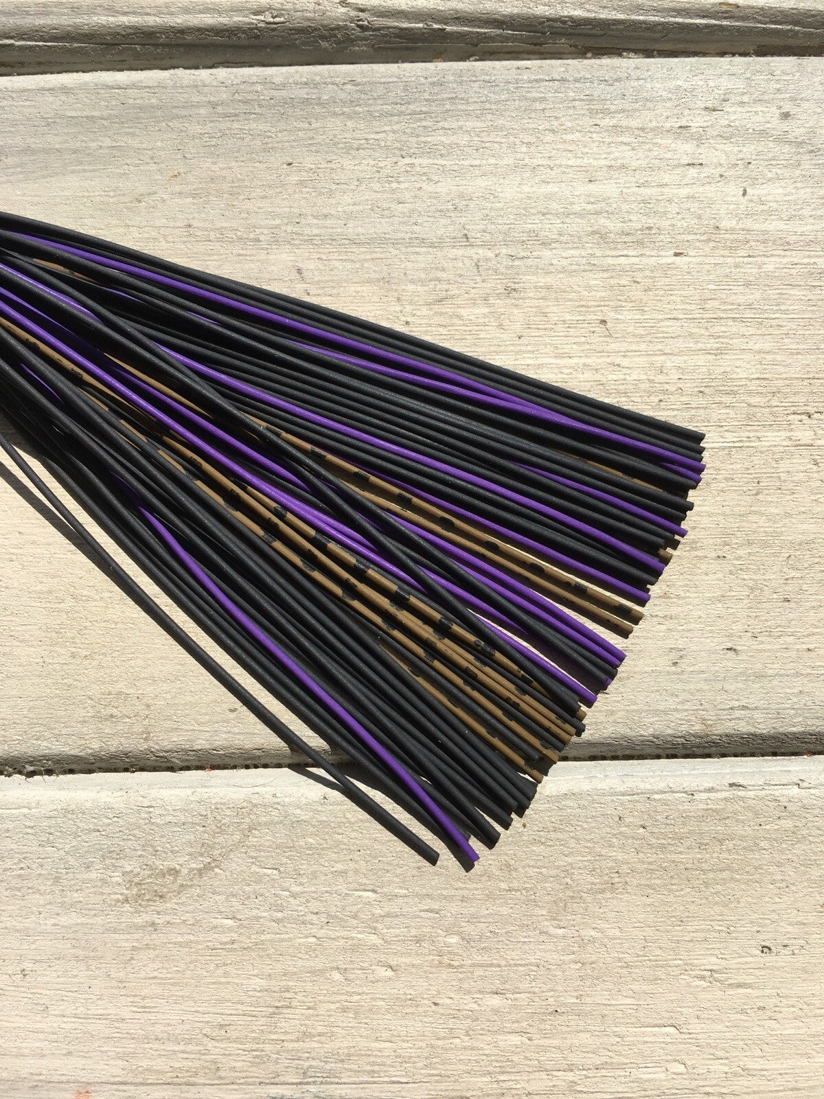 Bass Jig Skirts Living Rubber Lot of 10 with Craw Patterns - Replacement Fishing Tackle