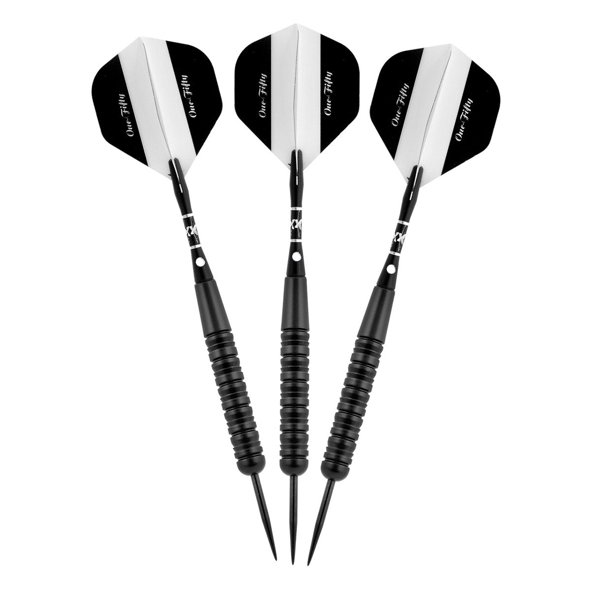 Elkadart 150 Jet Black Steel Tip Darts 20 Grams