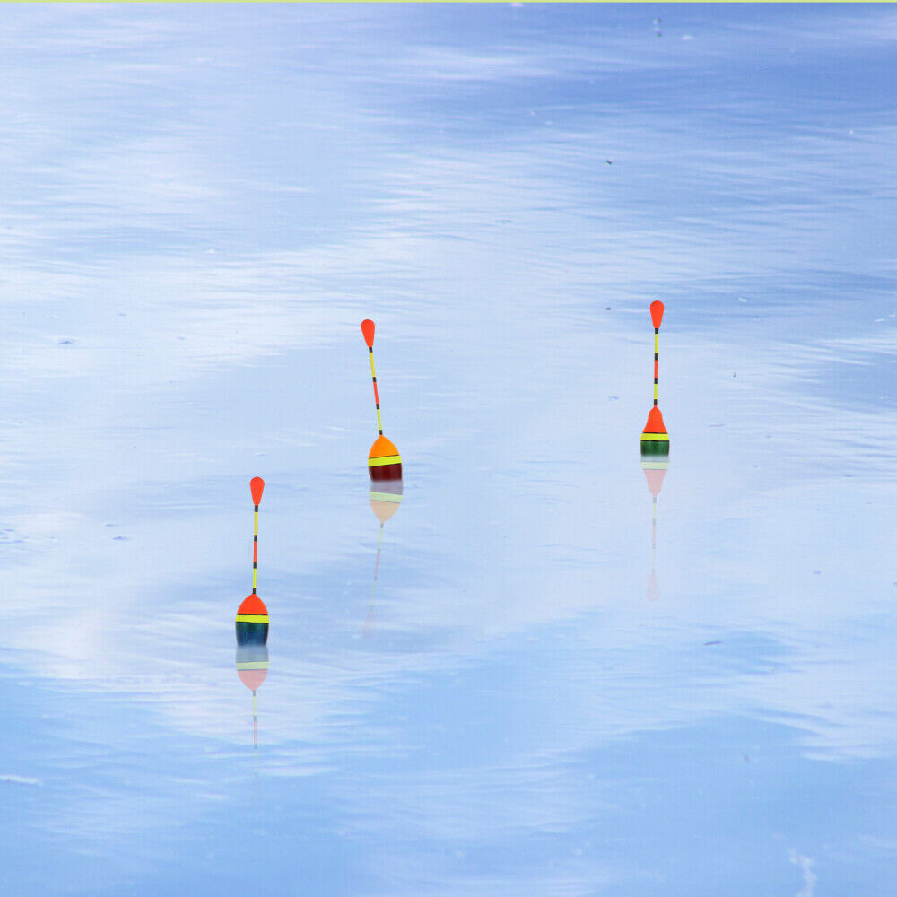 10Pcs Fishing Floats Set - Adjustable Slip Bobbers for Crappie & Freshwater Fishing