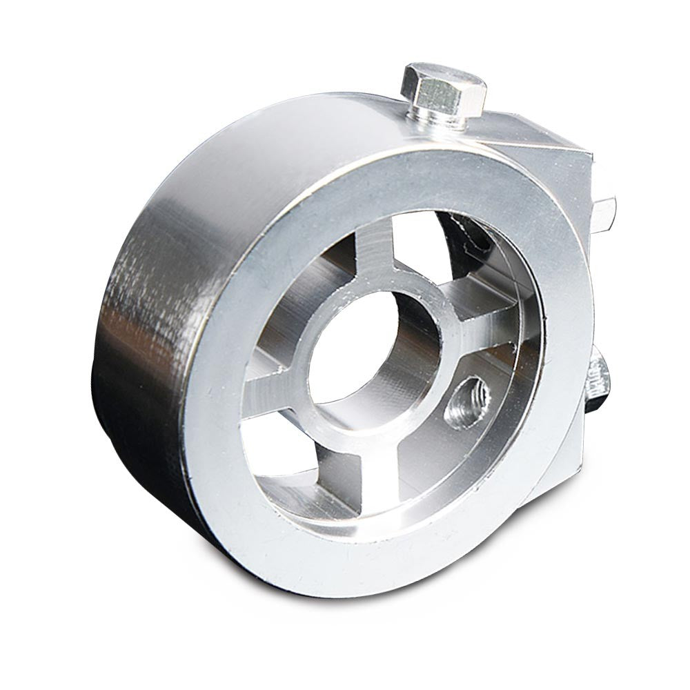 Universal Aluminum Oil Filter Sandwich Plate Adapter for Engine Oil Pressure