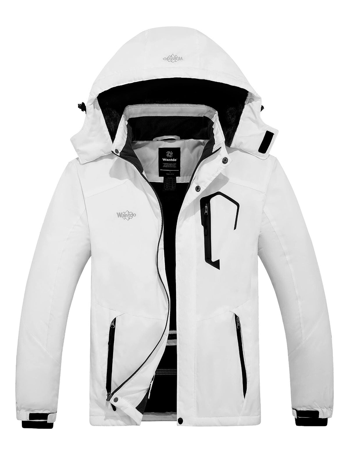 Men's Waterproof Winter Jacket - Warm Ski & Snowboarding Coat with Hood